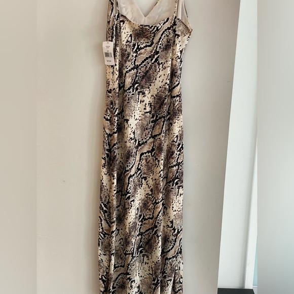 NWT Cami NYC Raven Snake Slip Midi Dress - Picture 6 of 6